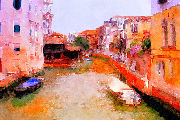 CAT 10606 CD352 CANALS OF VENICE ITALY