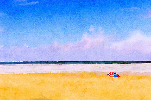 CAT 10564 CD352 ALL ALONE AT THE BEACH