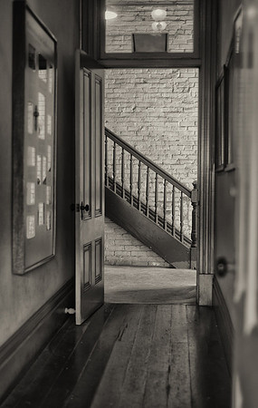 CAT 11664 STAIRS AT THE END OF THE HALL