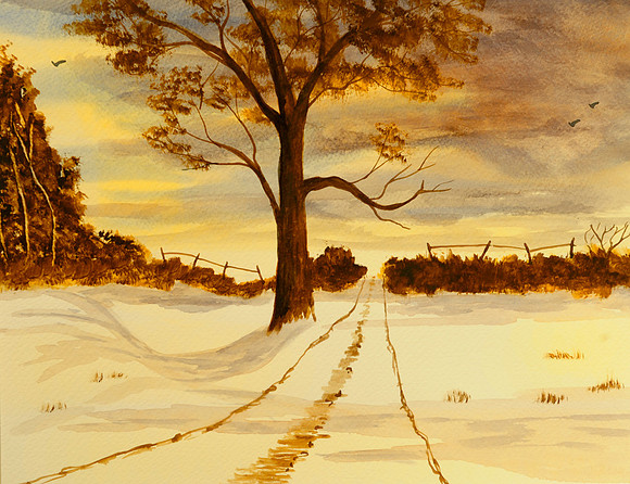 CAT 7359 CD263 WINTER WATERCOLOR