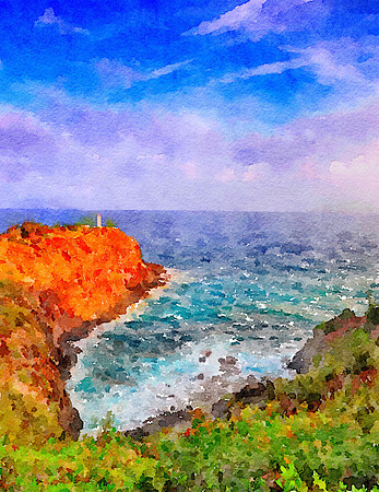 CAT 10560 CD352 KAUAI LIGHTHOUSE