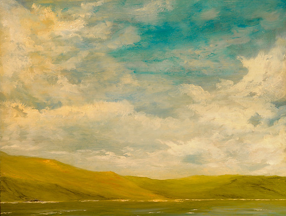 CAT 7357 CD263 OIL PAINTING