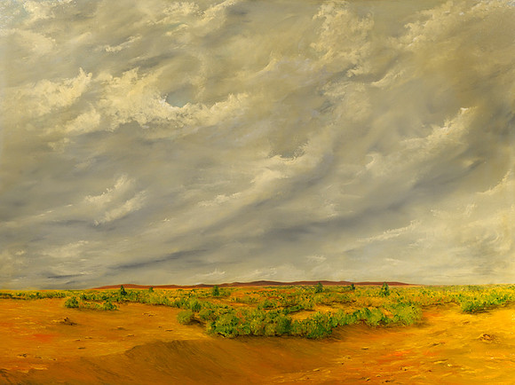 CAT 7378 CD263 OIL PAINTING